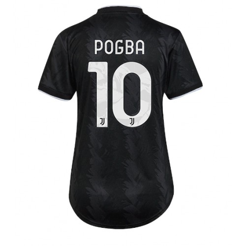 Juventus Paul Pogba #10 Bortedrakt Kvinner 2022-23 Kortermet Juventus Paul Pogba #10 Bortedrakt Kvinner 2022-23 Kortermet